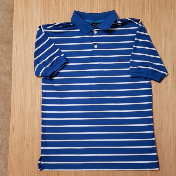 Nautica Other - Nautica blue and white stripped shirt